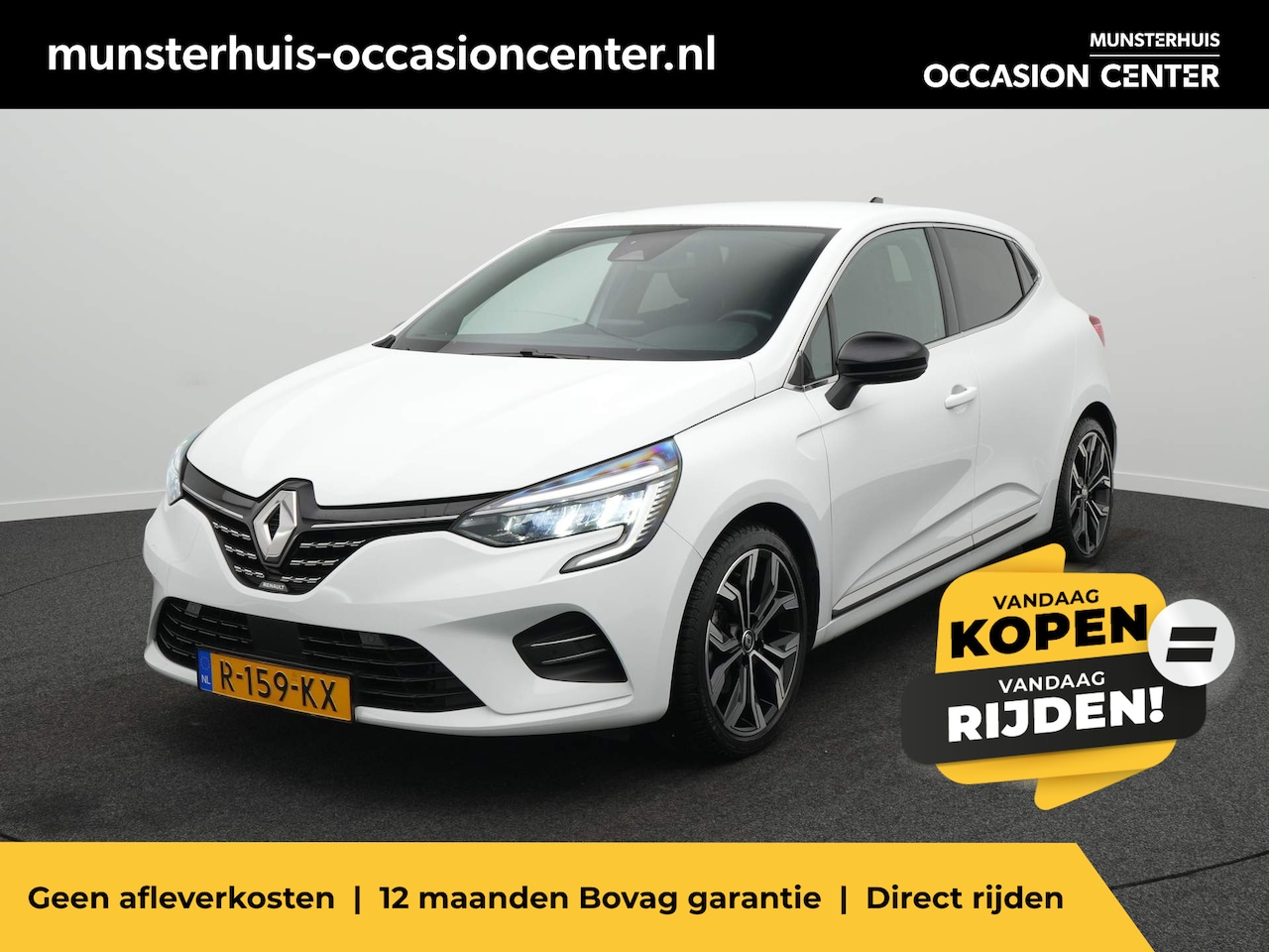 Renault Clio - 1.6 E-Tech Hybrid 145 Techno - Automaat - Trekhaak - All Seasonbanden - AutoWereld.nl