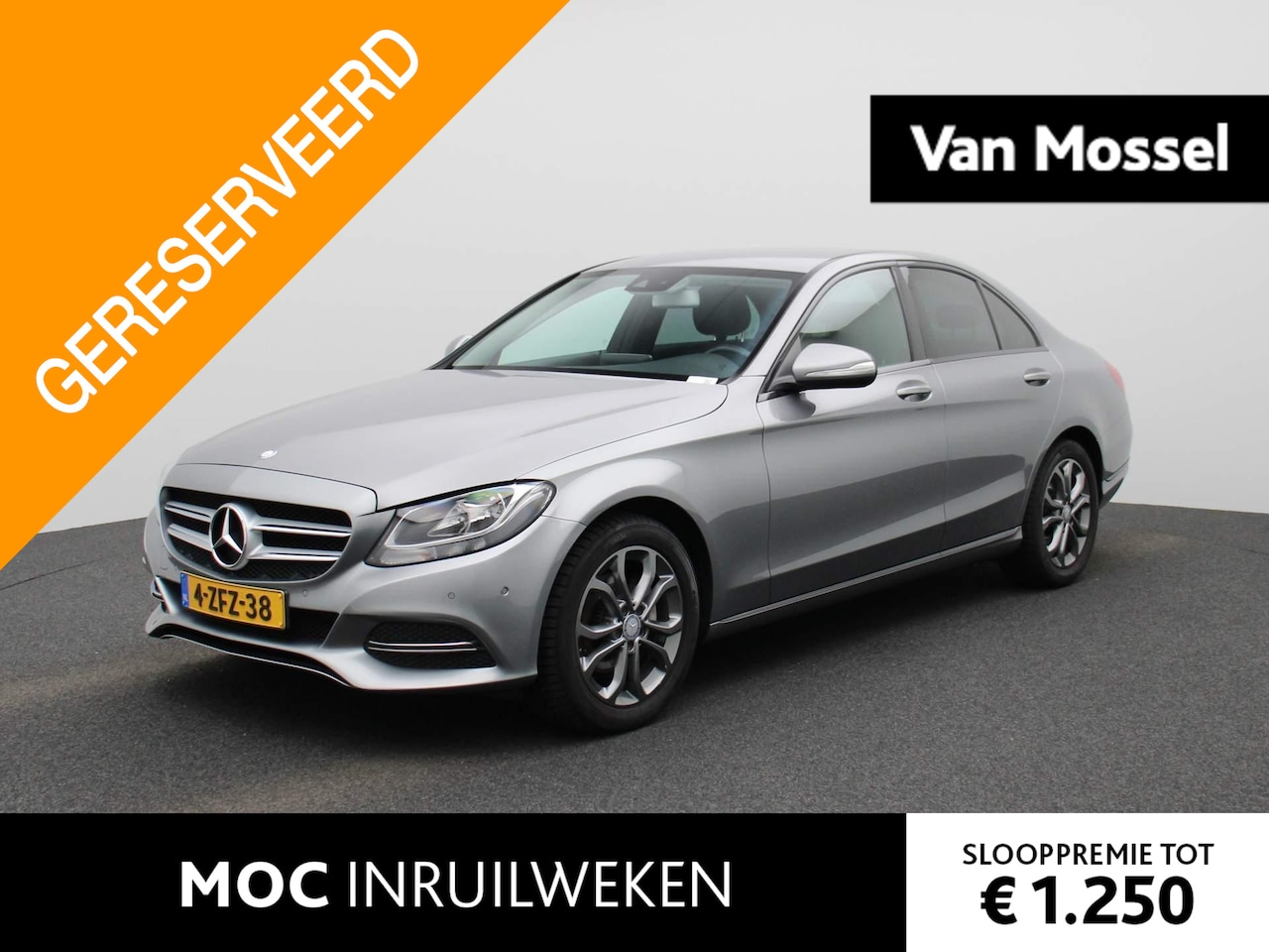 Mercedes-Benz C-klasse - 180 Prestige | Cruise Control | Stoelverwarming | Parkeersensoren | - AutoWereld.nl