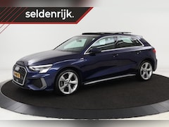 Audi A3 Sportback - 40 TFSIe S-Line | Panoramadak | Stoelverwarming | Adaptive Cruise | Park Assist | Navigati