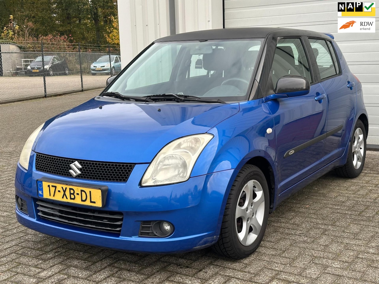 Suzuki Swift - 1.3 Shogun 1.3 Shogun 5-Deurs, Airco, Lm Velgen, NAP ! - AutoWereld.nl