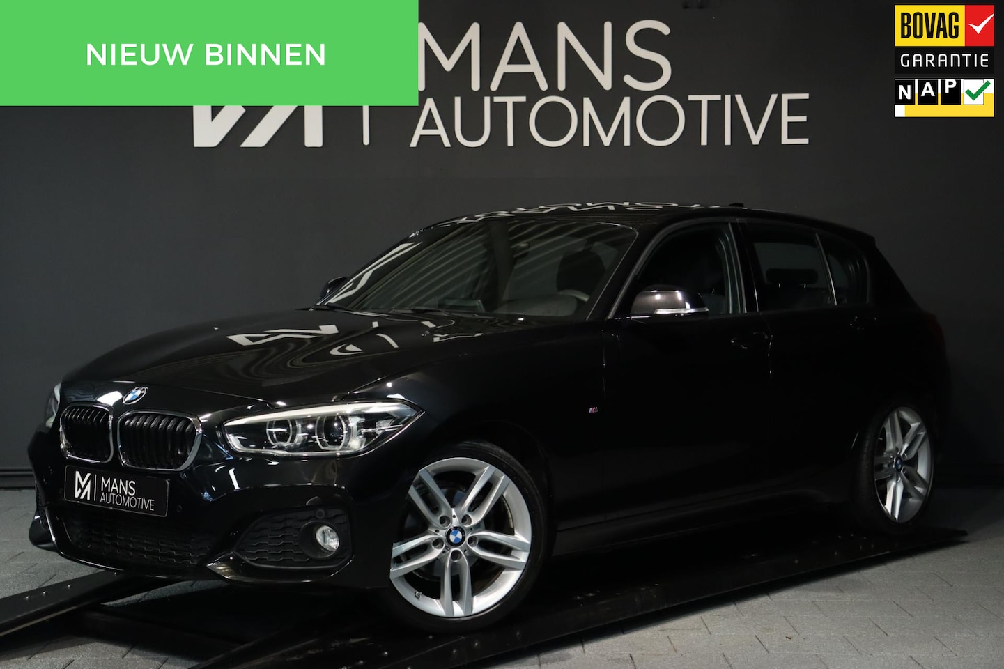 BMW 1-serie - 118i M Sport / LED / ALCANTARA / NAVI / STOELVERW / 18'' - AutoWereld.nl