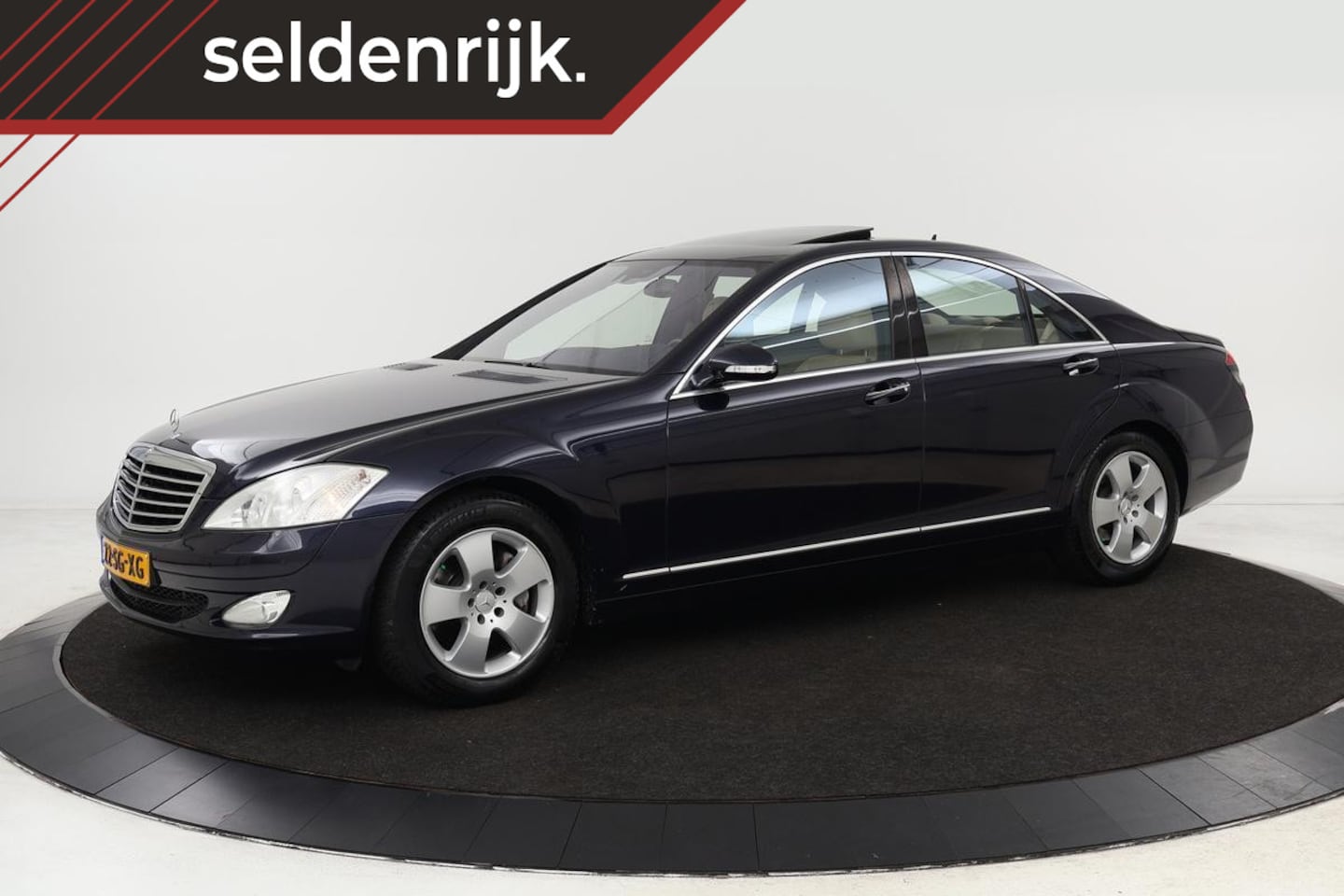 Mercedes-Benz S-klasse - 350 Prestige Plus | Schuifdak | Stoelkoeling *YOUNGTIMER* | Nachtzicht | Leder | Harman Ka - AutoWereld.nl