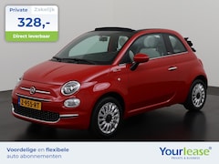 Fiat 500 C - 1.0 Hybrid Dolcevita | All-in 328, - Private Lease | Zondag Open