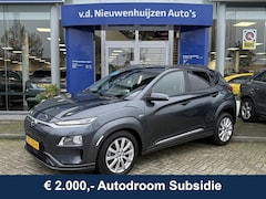 Hyundai Kona Electric - EV Premium 64 kWh €2000 Autodroom Subsidie | Leder | Stoelventilatie | Navi | Info Bas: 04