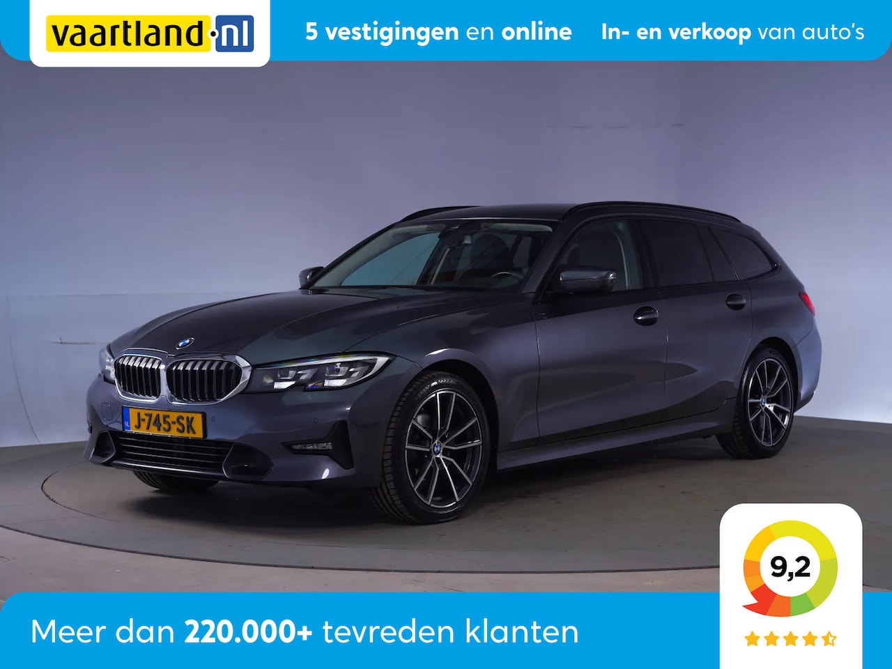 BMW 3-serie Touring - 318i SportLine Aut. [ Navi.Prof Full LED Leder ] - AutoWereld.nl