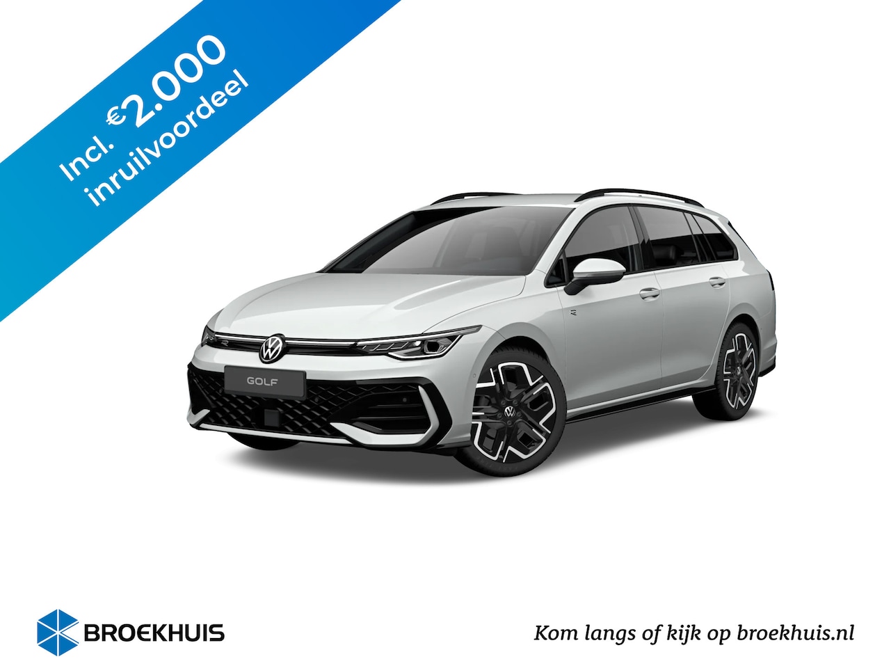 Volkswagen Golf Variant - 1.5 eTSI 116 7DSG R-Line Edition Inclusief €2000,- inruilvoordeel | 'App-Connect' draadloz - AutoWereld.nl