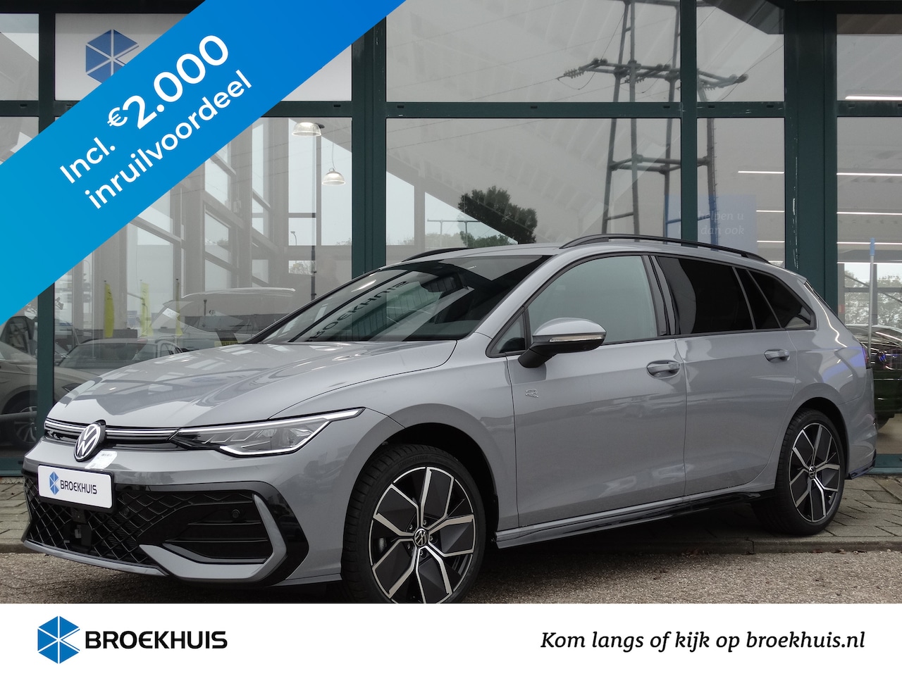 Volkswagen Golf Variant - 1.5 eTSI 116 7DSG R-Line Edition Inclusief €2000,- inruilvoordeel | 'App-Connect' draadloz - AutoWereld.nl