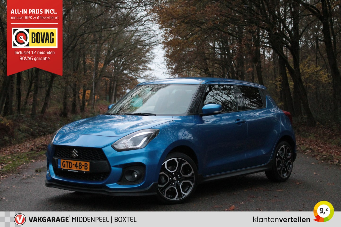 Suzuki Swift - 1.4 Sport Smart Hybrid ACC | Camera | App - AutoWereld.nl