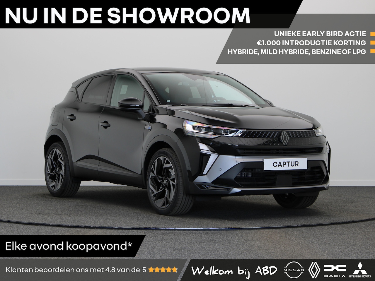 Renault Captur - full hybrid 145 E-TECH esprit Alpine | Achteruitrijcamera | Active driver assist | Adaptiv - AutoWereld.nl