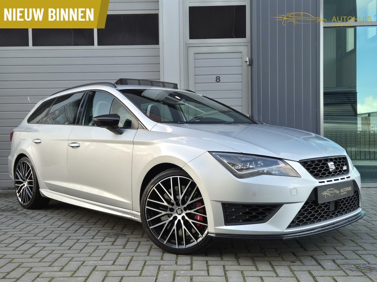 Seat Leon ST - 2.0 TSI Cupra 280 Pano/ACC/Lane/360PK/Alcantara - AutoWereld.nl