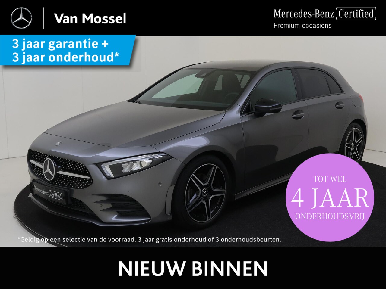 Mercedes-Benz A-klasse - 180 Business Solution AMG Night Upgrade / Stoelverwarming / Achteruitrijcamera / Night-Pak - AutoWereld.nl