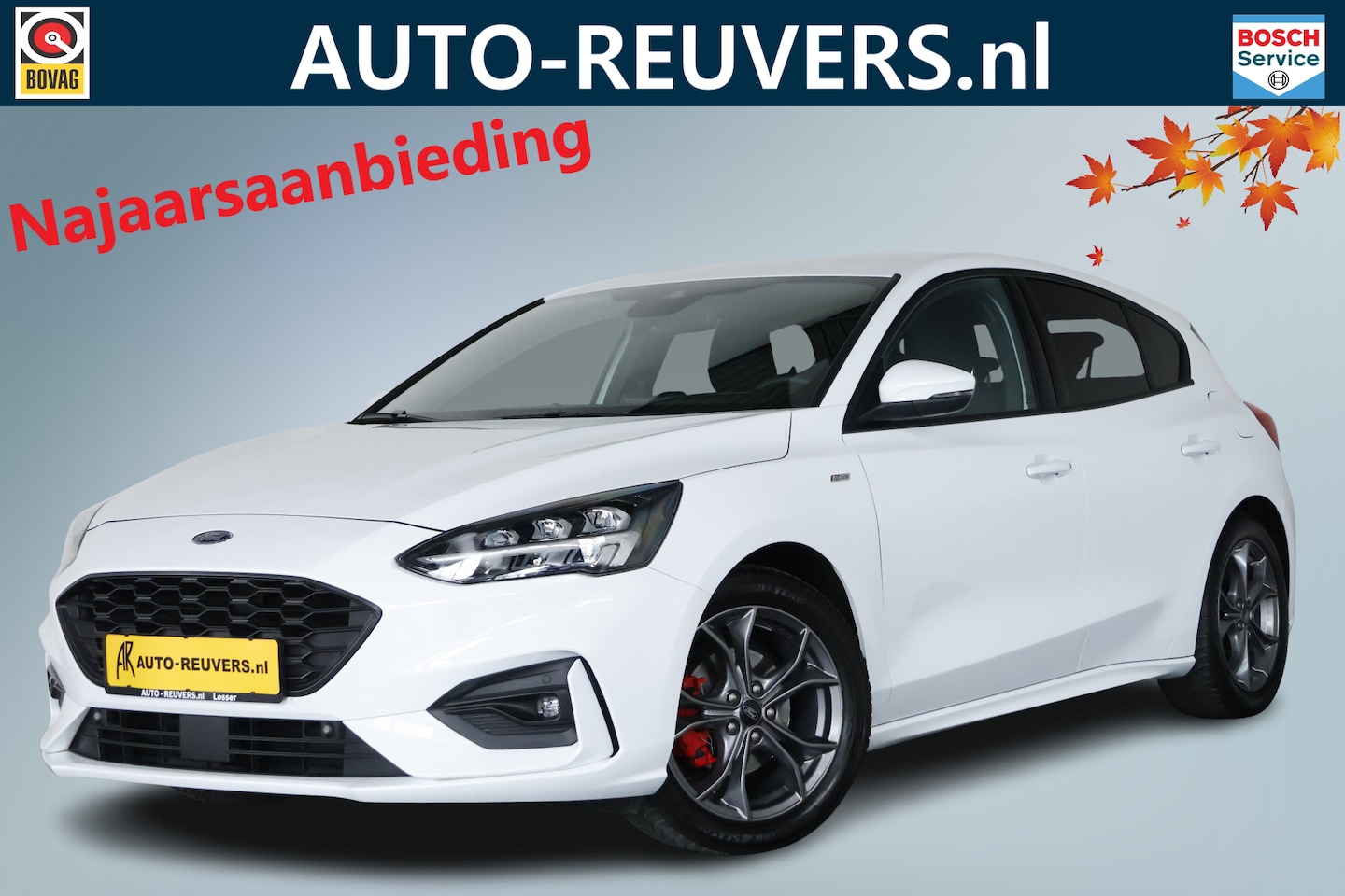 Ford Focus - 1.5 EcoBoost ST Line Business / Navi / LED / ACC / HUD / Cam / Clima - AutoWereld.nl