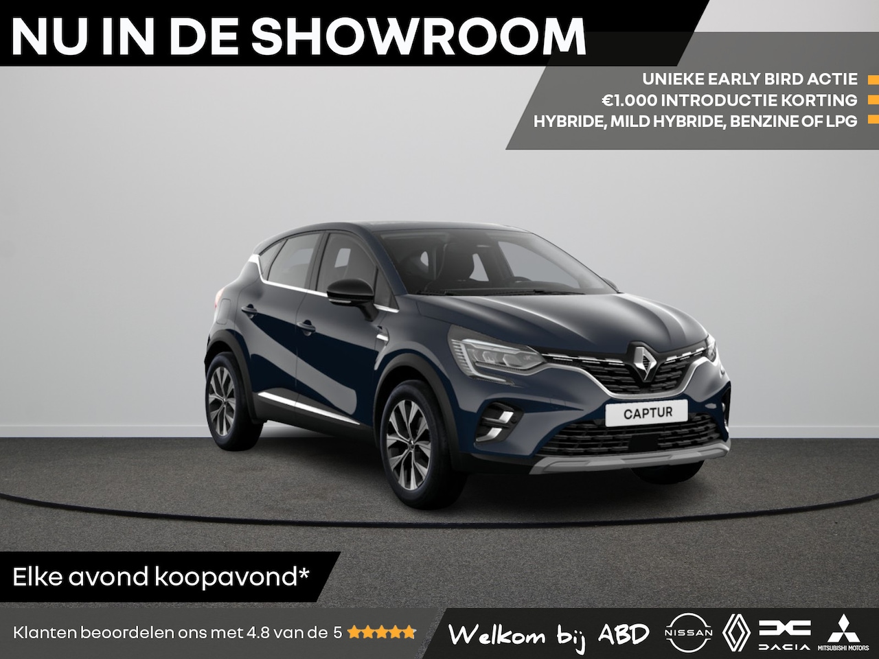 Renault Captur - full hybrid 145 E-TECH esprit Alpine | Achteruitrijcamera | Active driver assist | Adaptiv - AutoWereld.nl