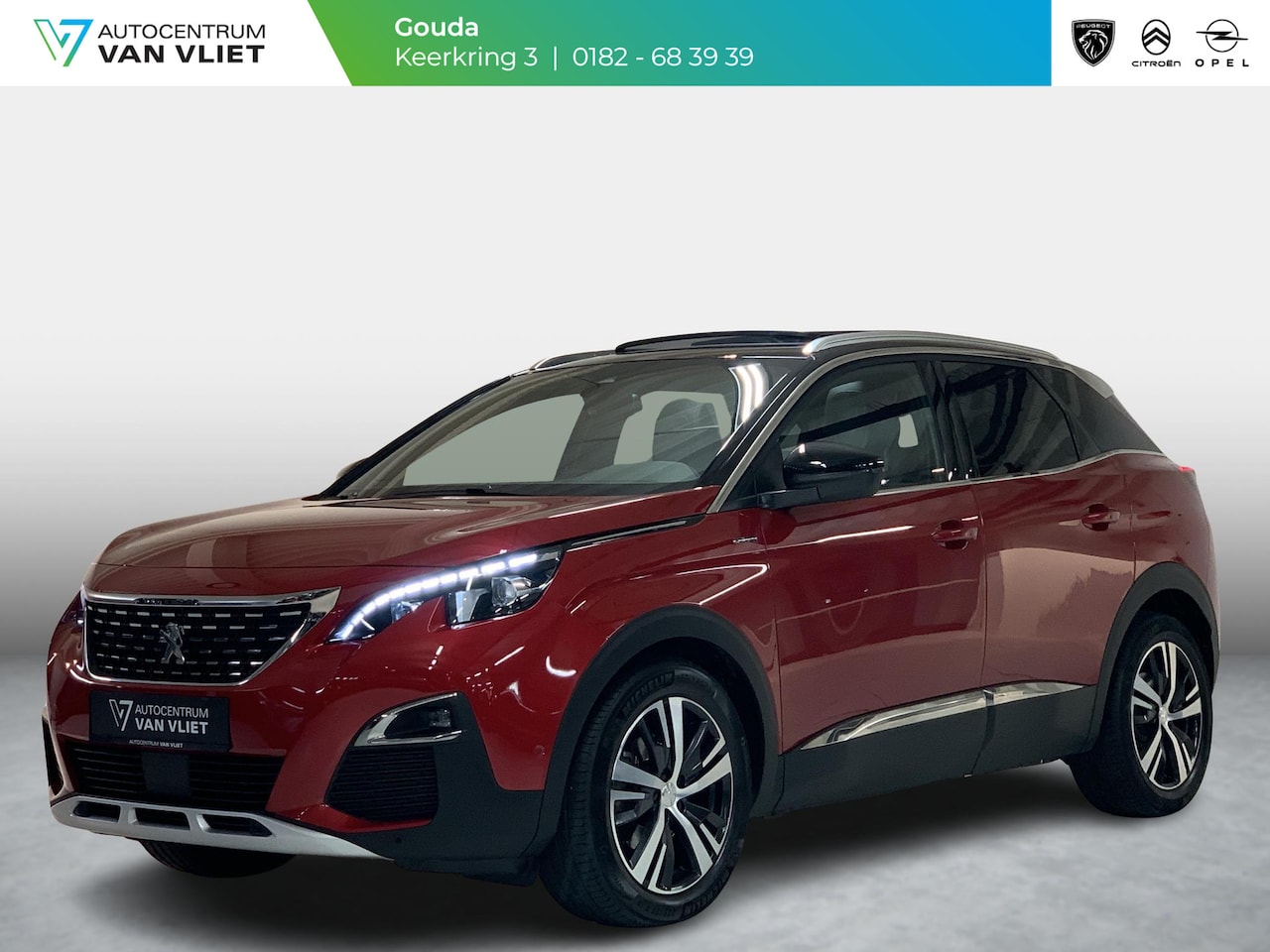 Peugeot 3008 - 1.6 e-THP GT Line | Navigatie | Panoramadak | Automaat | Achteruitrijcamera | Apple Carpla - AutoWereld.nl