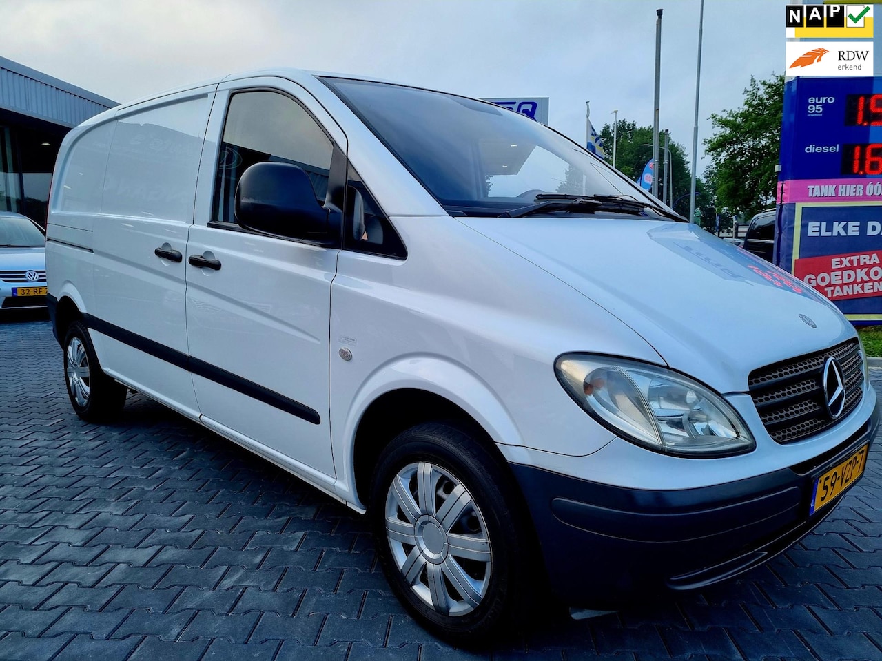 Mercedes-Benz Vito - 109 CDI 320 Amigo SCHUIFDEUR EX-BTW! - AutoWereld.nl