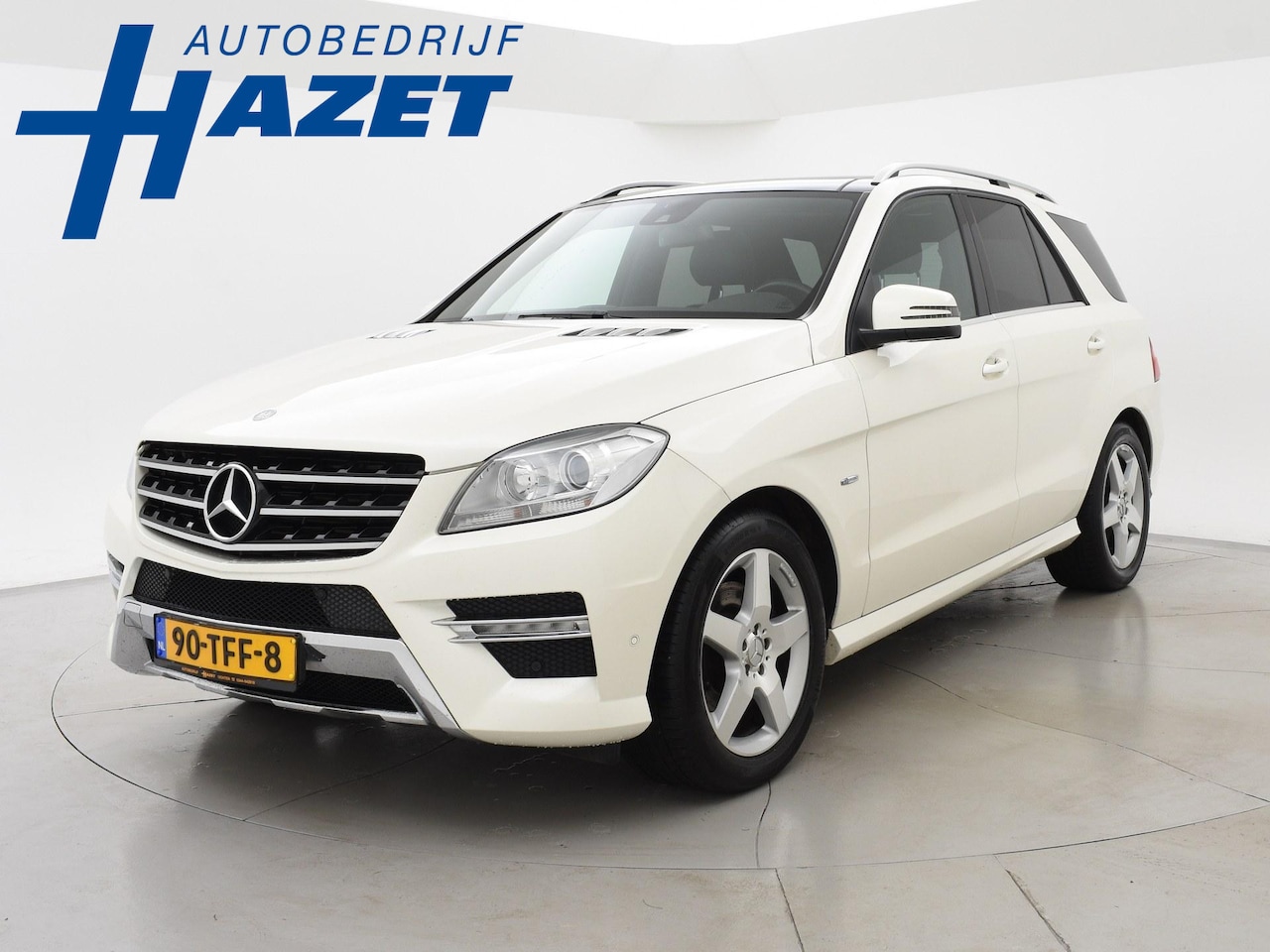 Mercedes-Benz M-klasse - 250 BLUETEC 4M EURO 6 - AMG SPORT + LUCHTVERING / PANORAMA / 3500 KG TREKHAAK - AutoWereld.nl