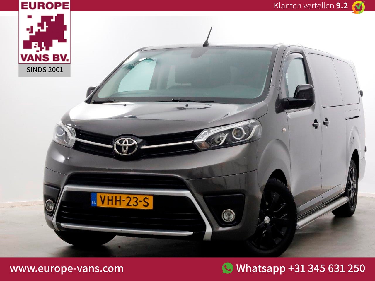 Toyota ProAce Worker - 2.0 D-4D Automaat Black Line Lang D.C. Leder/Xenon 10-2020 - AutoWereld.nl