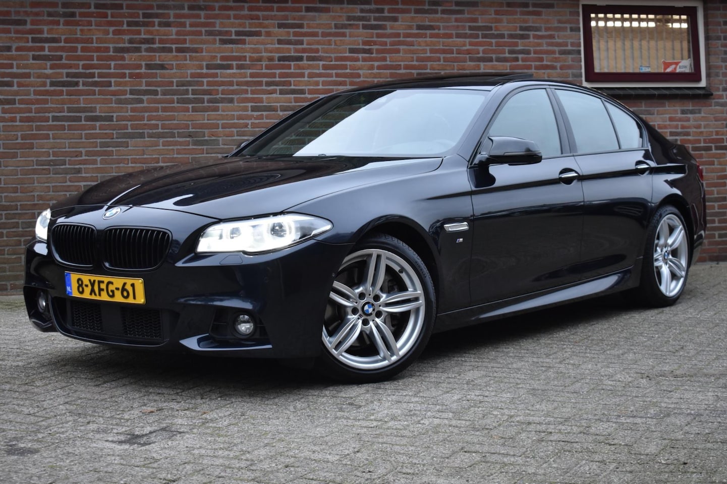 BMW 5-serie - 528i High Executive '14 LED M Pakket Leder Navi Clima Cruise Inruil mogelijk - AutoWereld.nl