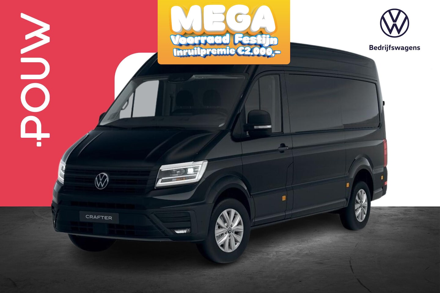 Volkswagen Crafter - 35 2.0 TDI L3H3 140pk Exclusive | Trekhaak | Cruise Control Adaptief - AutoWereld.nl