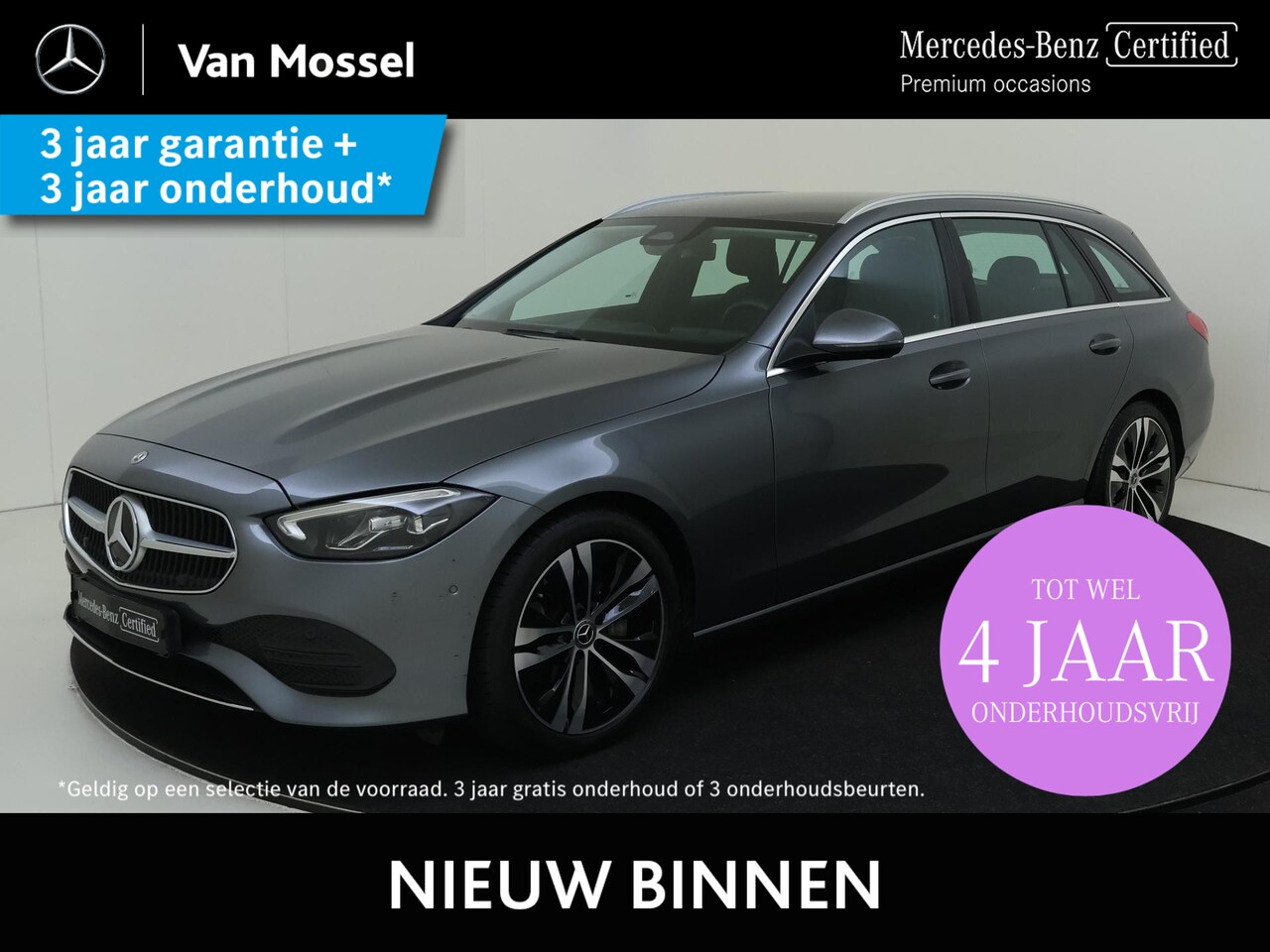 Mercedes-Benz C-klasse Estate - 180 Luxury Line / Stoelverwarming / Achteruitrijcamera / Easypack-Achterklep / - AutoWereld.nl