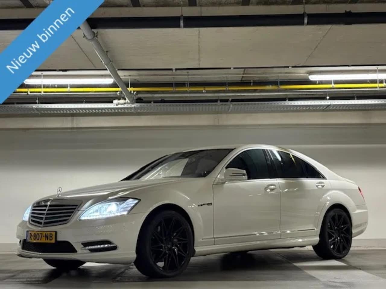 Mercedes-Benz S-klasse - 500 4-Matic Prestige Plus - 436pk - luchtvering - bomvol! - AutoWereld.nl