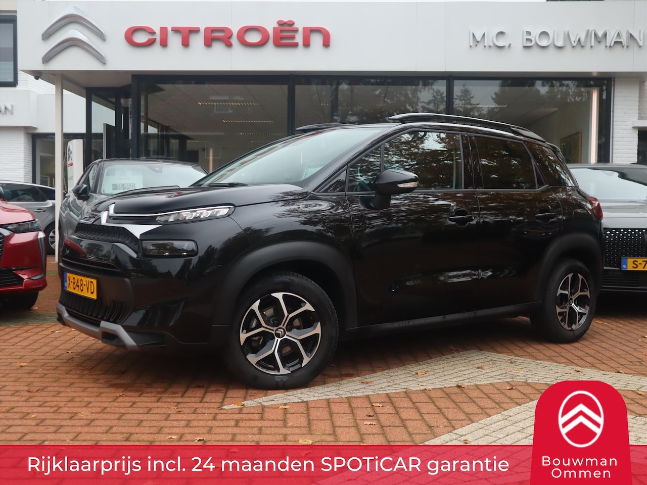 Citroën C3 Aircross - PureTech 110PK S&S H6 Plus, Rijklaarprijs | Navigatie | Keyless Entry | Parkeersensoren | - AutoWereld.nl