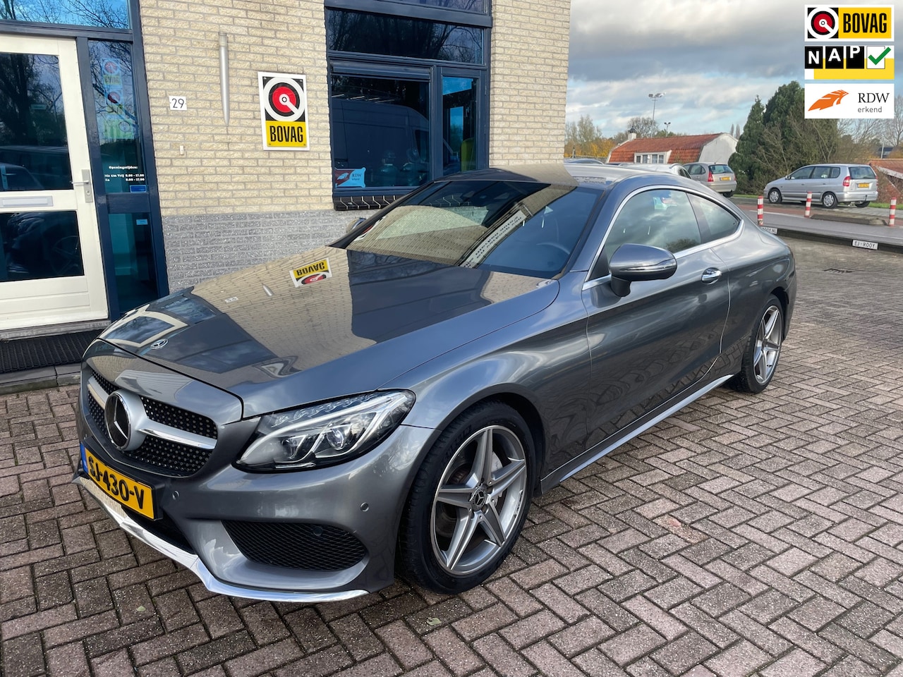 Mercedes-Benz C-klasse Coupé - 200 Premium-AMG pakket-AUT - AutoWereld.nl