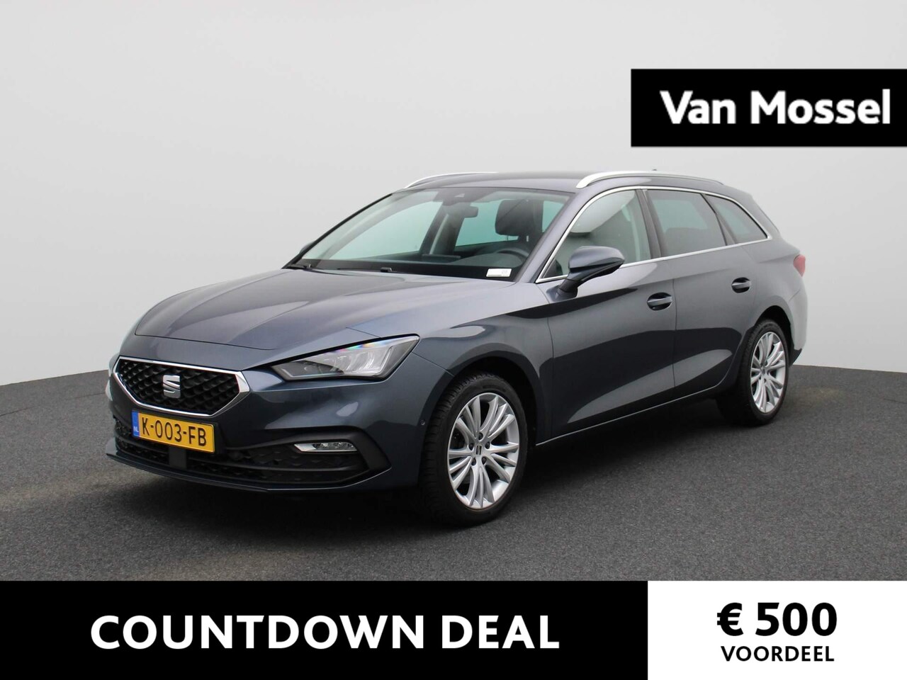 Seat Leon Sportstourer - 1.5 TSI Style Launch Edition | NAVIGATIE | CLIMATE CONTROL | PARKEERSENSOREN | LMV | LED | - AutoWereld.nl