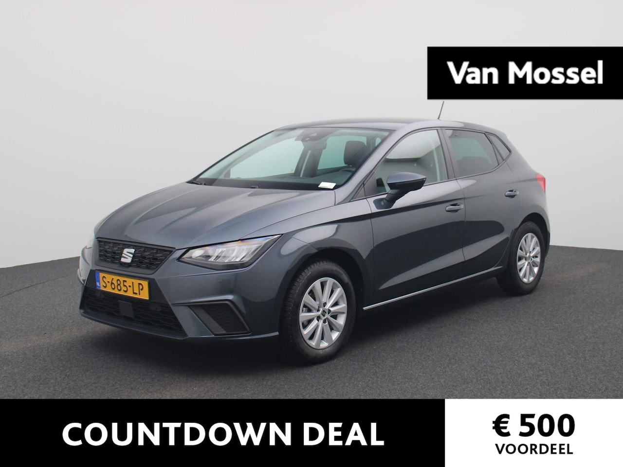 Seat Ibiza - 1.0 EcoTSI Style Business Intense | NAVIGATIE| CLIMATE CONTROL | PARKEERSENSOREN | LMV | L - AutoWereld.nl