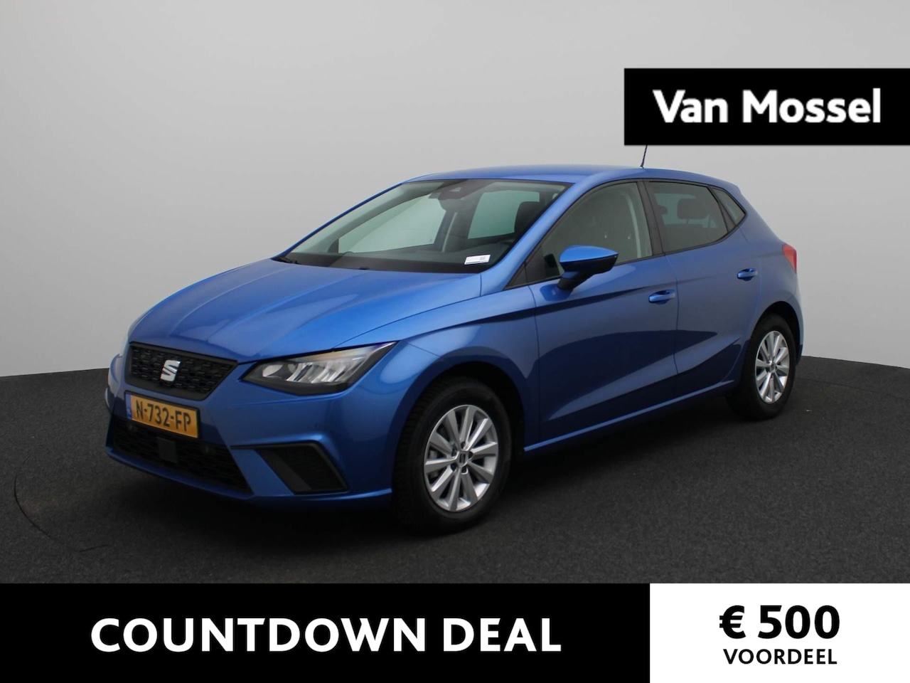 Seat Ibiza - 1.0 EcoTSI Style Business Intense | Navi | ECC | PDC | LMV | LED | - AutoWereld.nl