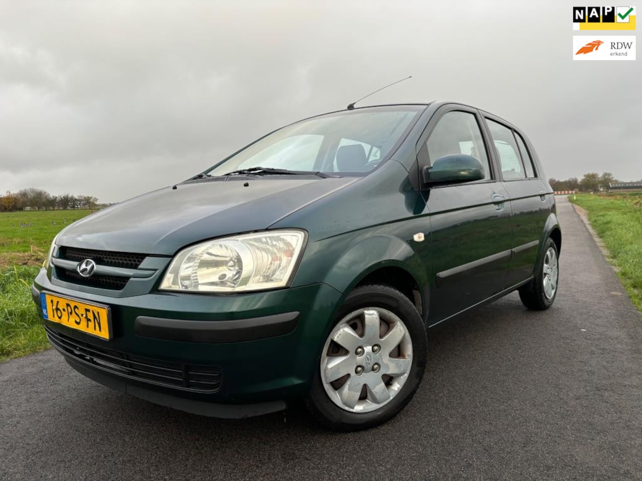 Hyundai Getz - 1.3i GL Cool NAP AIRCO 5D LAGE KM - AutoWereld.nl