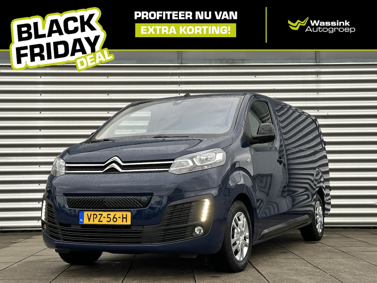 Citroën ë-Jumpy - XL uitvoering 100% EV 75kWh 3-zits Driver | Navigatie | Pack Safety I Black friday Deal - AutoWereld.nl