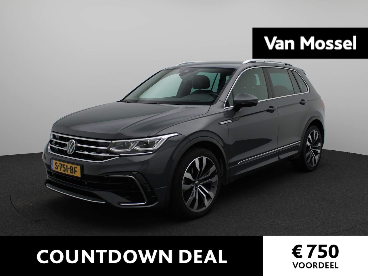 Volkswagen Tiguan - 1.5 TSI R-Line Business+ |  Automaat | Apple Carplay | Climatronic | Parkeersensoren | Dig - AutoWereld.nl