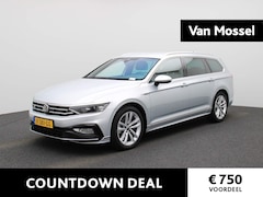 Volkswagen Passat Variant - 1.5 TSI R-Line Business + | Half-Leder | Navigatie | Airco | 18 Inch Velgen | LED Matrix |