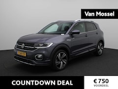 Volkswagen T-Cross - 1.0 TSI R-Line Automaat | Navigatie | Half-Leder | 18 Inch Velgen | Camera | LED | Parkeer