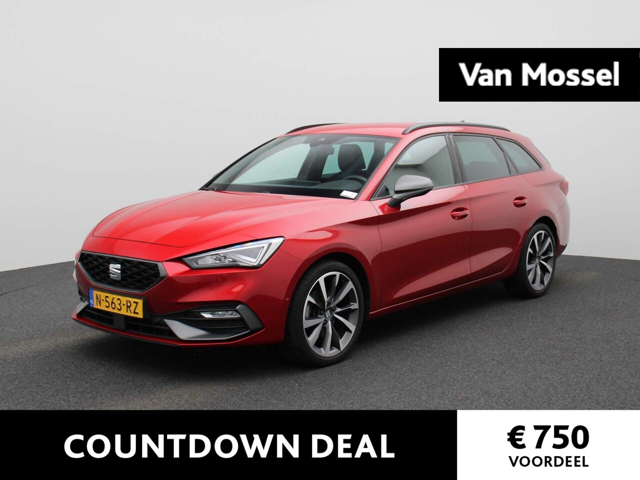 Seat Leon Sportstourer - 1.5 TSI FR Business Intense 150 PK | LED Koplampen | Navigatie | Achteruitrijcamera | Appl - AutoWereld.nl