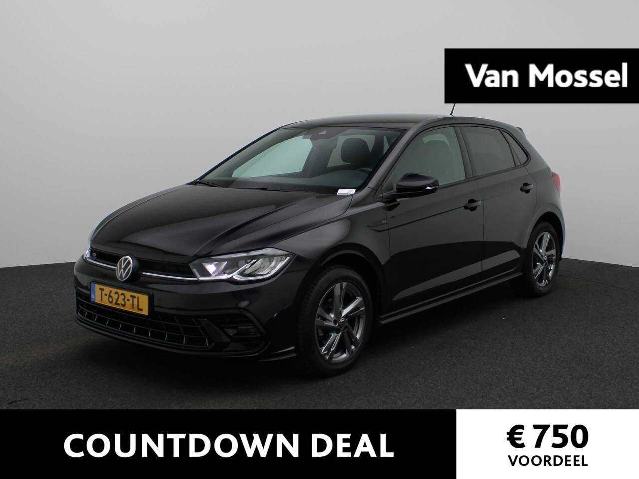 Volkswagen Polo - 1.0 TSI R-Line | Automatische Airco | Digital Display | Carplay | Parkeersensoren - AutoWereld.nl