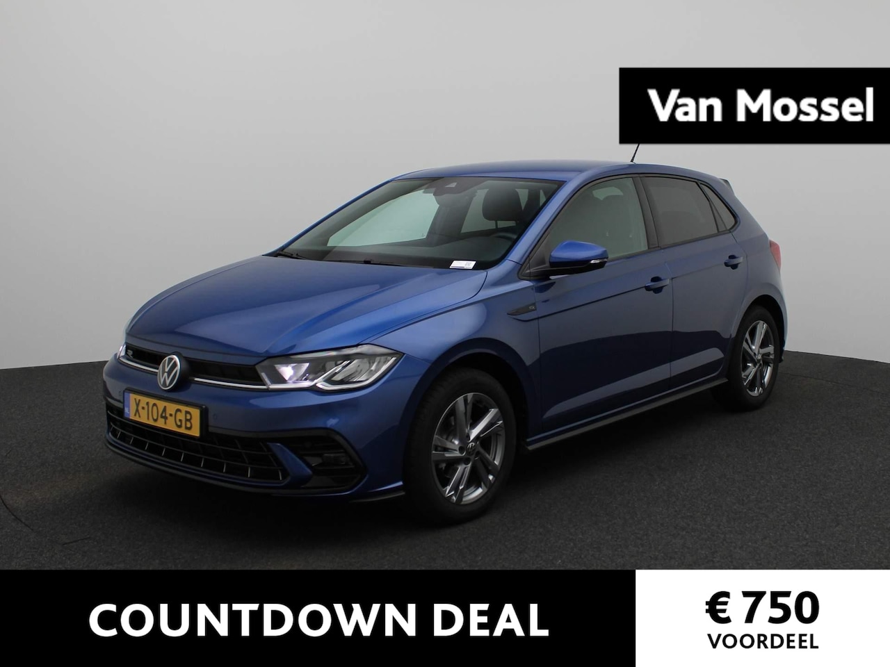 Volkswagen Polo - 1.0 TSI R-Line | Automaat | Climatronic (Automatische Airco) | Digitale Cockpit | Adaptiev - AutoWereld.nl