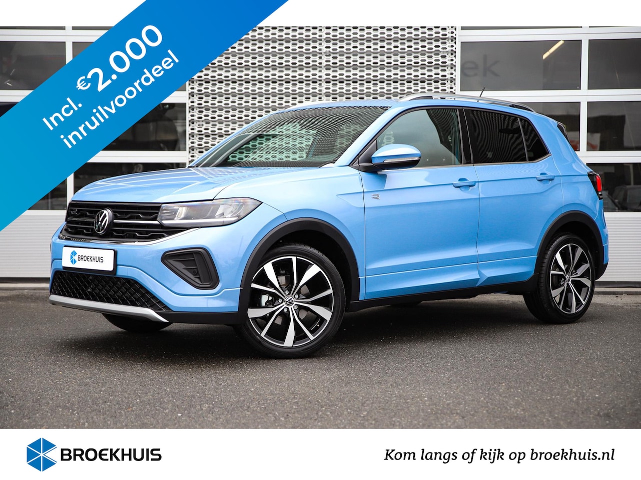 Volkswagen T-Cross - 1.0 TSI 115 6MT R-Line Inclusief € 2000,- inruilvoordeel | 'App-Connect' draadloze smartph - AutoWereld.nl