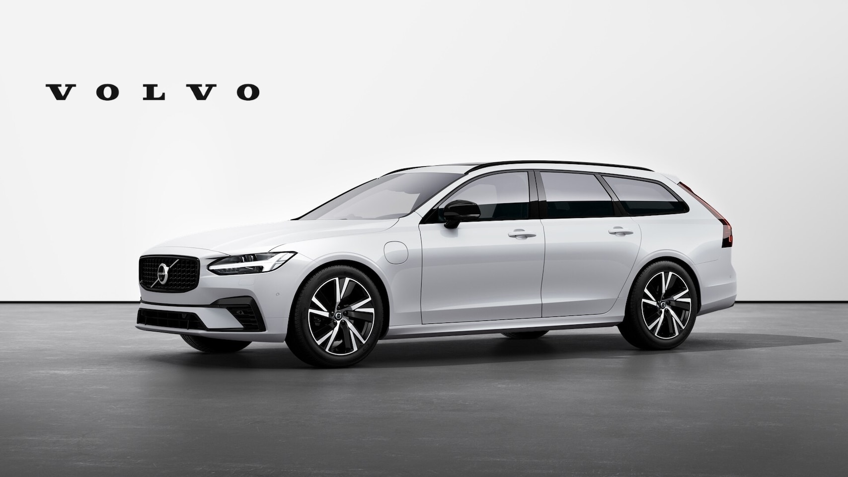 Volvo V90 - T6 350PK Long Range AWD Plus Dark | Panoramadak | Trekhaak | Kinderzitjes | Adapt LED | Al - AutoWereld.nl