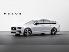 Volvo V90 - T6 350PK Long Range AWD Plus Dark | Panoramadak | Trekhaak | Kinderzitjes | Adapt LED | Al