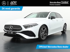 Mercedes-Benz A-klasse - 180 AMG Line | AMG-Lederpakket | Nightpakket | Dodehoekassistent | Sfeerverlichting | AMG