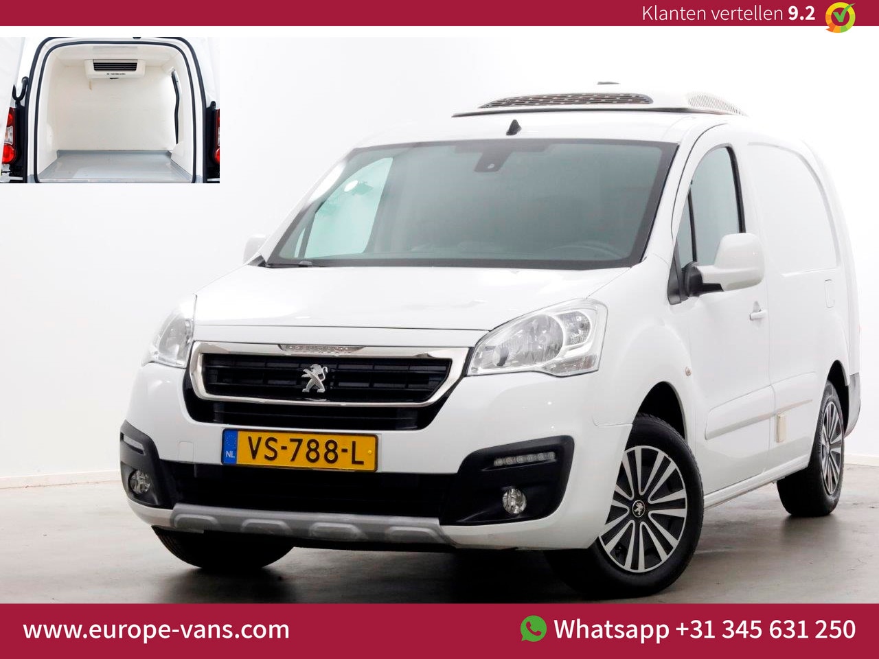 Peugeot Partner - 1.6 BlueHDi E6 L2 Koelwagen dag + nacht 12-2015 - AutoWereld.nl