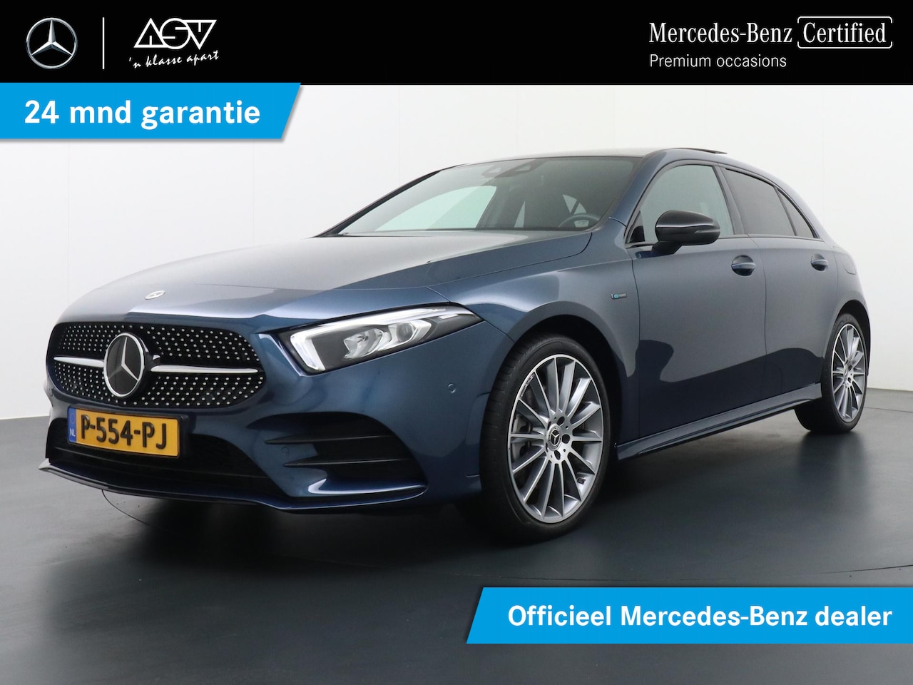 Mercedes-Benz A-klasse - 250 e AMG | Panorama - Schuifdak | Distronic Cruise Control | Lederen bekleding | Sfeerver - AutoWereld.nl