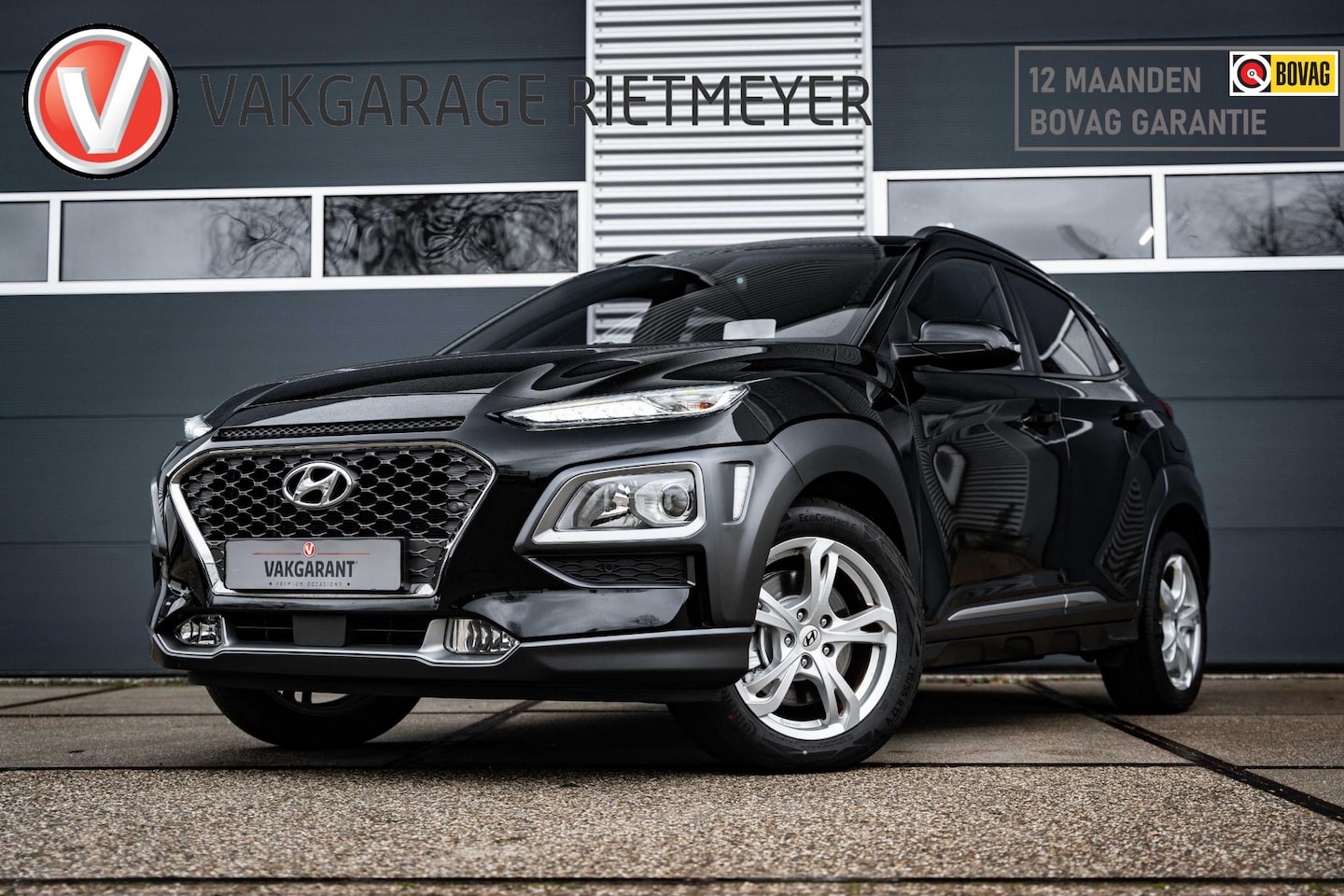 Hyundai Kona - 1.6 T-GDI Premium AWD | Stoel/Stuurverw. | Camera | HUD | Navi | Cruise Control - AutoWereld.nl