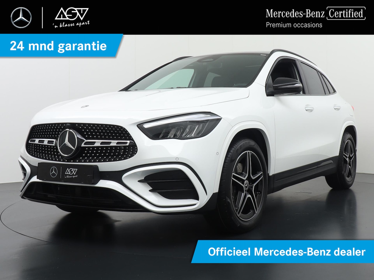 Mercedes-Benz GLA-Klasse - 180 Star Edition AMG Line | Panorama - Schuifdak | Nightpakket | DAB+ Radio | Voorstoelen - AutoWereld.nl