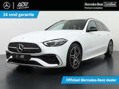 Mercedes-Benz C-klasse Estate - 180 AMG Line | Panorama - Schuifdak | Trekhaak Wegklapbaar | Guard 360* | Nightpakket | DA