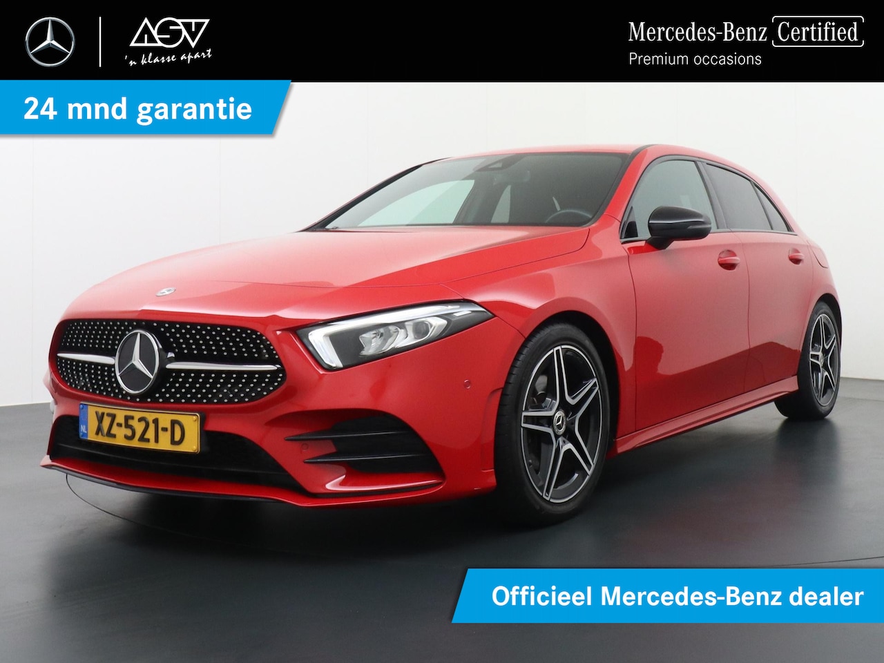 Mercedes-Benz A-klasse - 180 AMG Night | Trekhaak wegklapbaar | DAB+ Radio | Stoelverwarming voor | LED Koplampen | - AutoWereld.nl