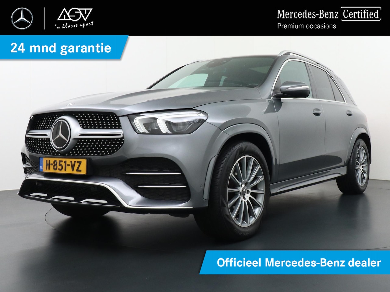 Mercedes-Benz GLE-Klasse - 450 4MATIC | Panorama - Schuifdak | Trekhaak Wegklapbaar | Sfeerverlichting | Distronic Cr - AutoWereld.nl