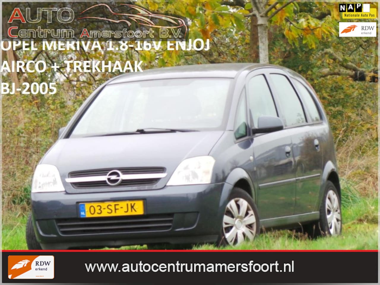 Opel Meriva - 1.8-16V Enjoy 1.8-16V Enjoy ( INRUIL MOGELIJK ) - AutoWereld.nl